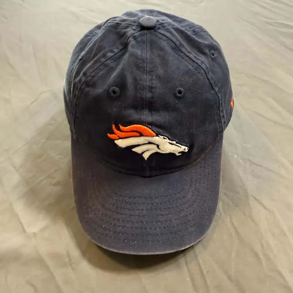 Denver Broncos New Era 9TWENTY Child Hat Navy Adjustable NFL Logo Cap